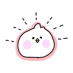 [LINEスタンプ] もっちりトリ 