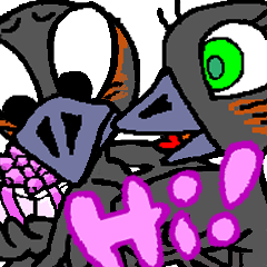 [LINEスタンプ] カラス7 三羽烏/挨拶編 