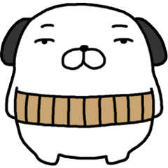 [LINEスタンプ] 愛しの？癒しの？ちーむ・おっさん犬 