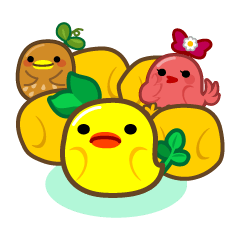 [LINEスタンプ] ひよこまめの日常 
