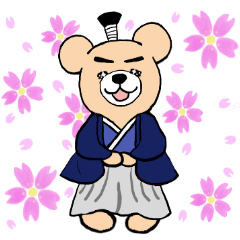 [LINEスタンプ] くま殿様 