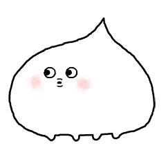 [LINEスタンプ] 水饅頭の妖精 んぱんぷちゃん 