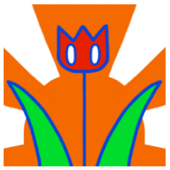 [LINEスタンプ] チューリップさん 