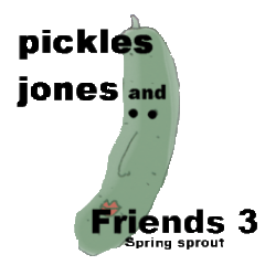 [LINEスタンプ] ピクルス・ジョーンズと仲間たち 3 