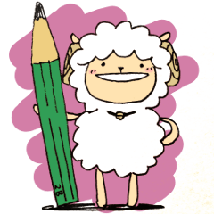 [LINEスタンプ] ひつじのカタコト京都弁 