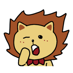 [LINEスタンプ] アップで『うー』 