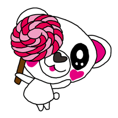 [LINEスタンプ] くまちゃんのカラフル日常スタンプ 