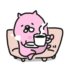 [LINEスタンプ] ピンクのもふもふ 