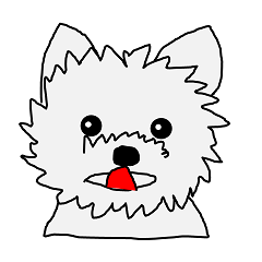 [LINEスタンプ] ヨーキーくん 