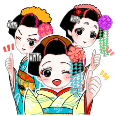 [LINEスタンプ] 舞妓スタンプ2 