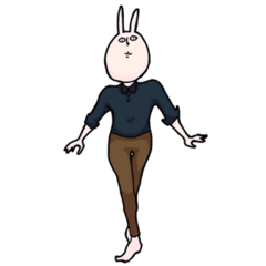 [LINEスタンプ] 隣のラブイットさん fetchpriority=high