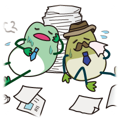 [LINEスタンプ] マメガエル 