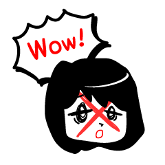 [LINEスタンプ] 凶子.xxx 