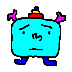 [LINEスタンプ] みずいろマン ジュニア 