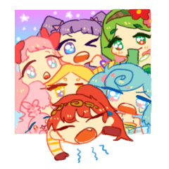 [LINEスタンプ] 魔法少女なのよ！ 