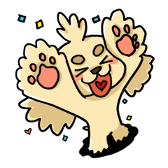 [LINEスタンプ] だいもん部長とアメコカフレンズ【挨拶編】 fetchpriority=high