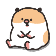 [LINEスタンプ] ゆるいぞ！はむはむちゃんスタンプ 
