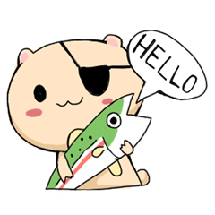 [LINEスタンプ] Moripori the Bear 