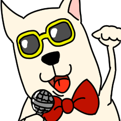 [LINEスタンプ] DJたびいぬ 