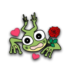 [LINEスタンプ] なにわのカエル 