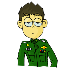 [LINEスタンプ] The Cadet fetchpriority=high
