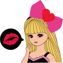 [LINEスタンプ] 使い分けてね！ジュリーちゃん 