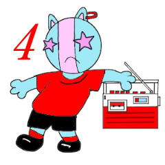 [LINEスタンプ] ターリとニャンナ1950’s4 