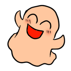 [LINEスタンプ] ゆうれい坊や 