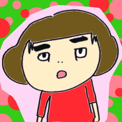 [LINEスタンプ] まゆげふとこさん 