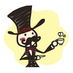 [LINEスタンプ] 和み紳士 
