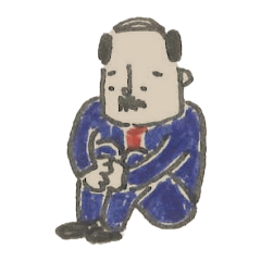 [LINEスタンプ] ゆ取締役田中さん 