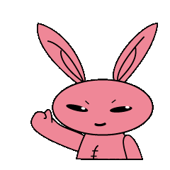 [LINEスタンプ] コワウサ 
