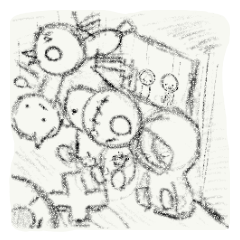 [LINEスタンプ] 人形たちのこえ 