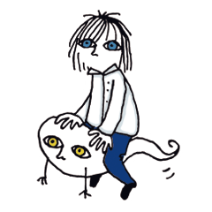 [LINEスタンプ] ロットちゃんとおばけ 