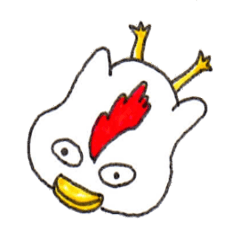 [LINEスタンプ] にわとこぺんぎん 
