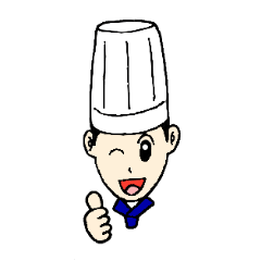 [LINEスタンプ] パティシエ＆スタッフ 