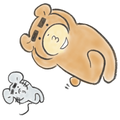 [LINEスタンプ] まゆベアさん 