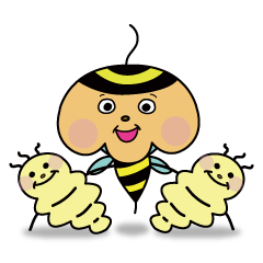[LINEスタンプ] ハチの日常 