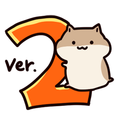 [LINEスタンプ] ハムスターはかく語りき2 