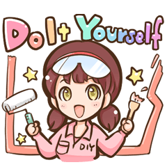 [LINEスタンプ] DIYFUN挨拶編 