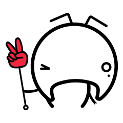 [LINEスタンプ] Cute daily life of white ant Cumi 