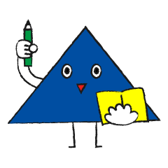 [LINEスタンプ] さんかくん。 