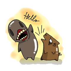 [LINEスタンプ] BU-BU＆BO-BO 