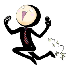 [LINEスタンプ] 全身タイツで会社員 