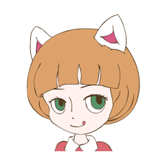 [LINEスタンプ] 猫子さん 
