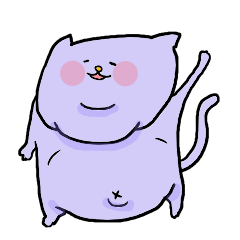 [LINEスタンプ] ふとっちょにゃんこ。 