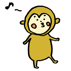 [LINEスタンプ] サルでごまかすスタンプ 