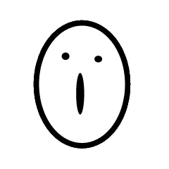 [LINEスタンプ] 楕円さん 