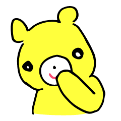 [LINEスタンプ] クチノワグマ【イラストオンリー編】 