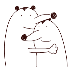 [LINEスタンプ] くまのアッキー 